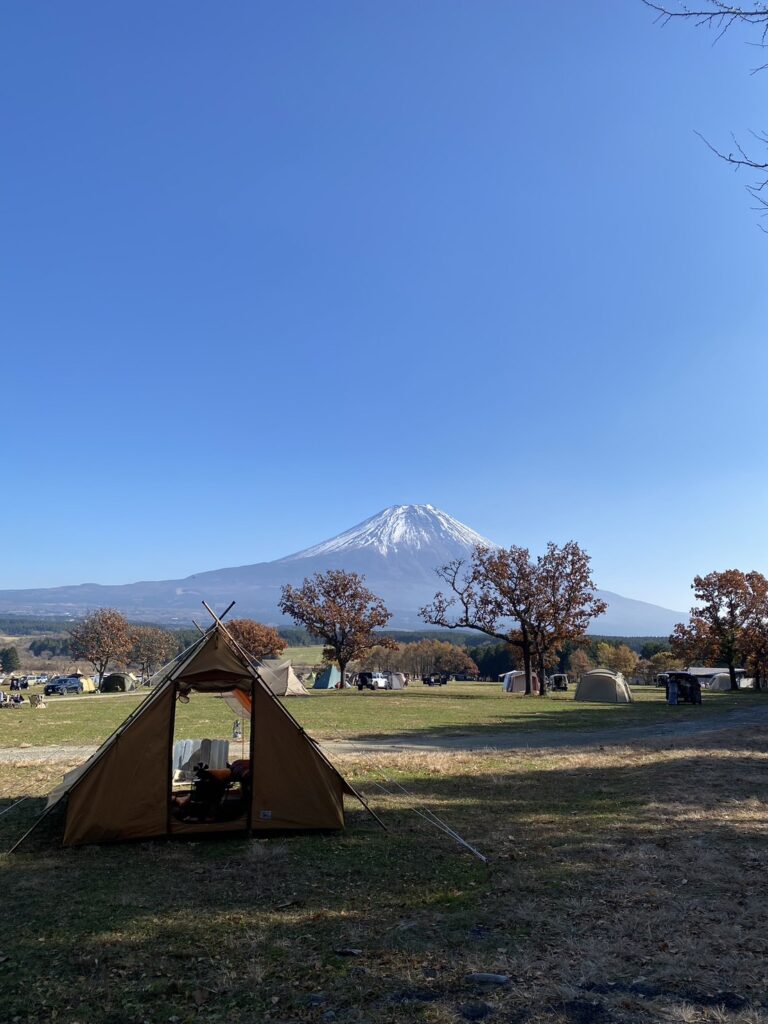 ふもとっぱらでペポテント