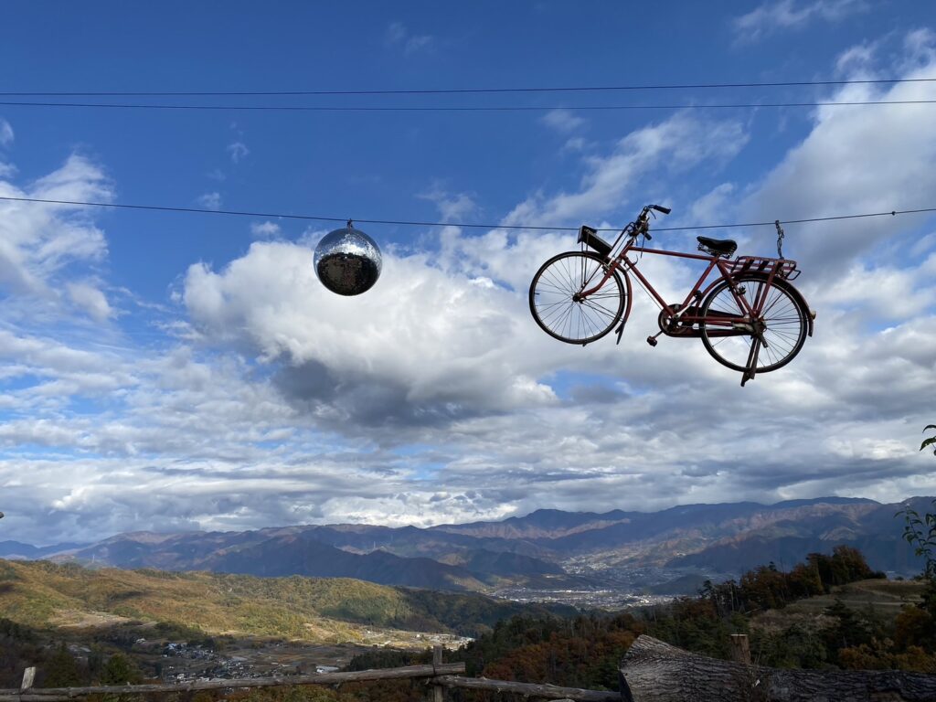 ほったらかしキャンプ場自転車